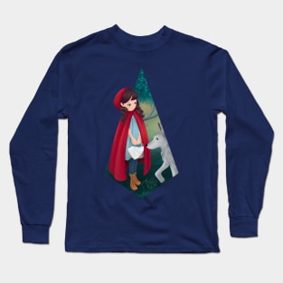 Red Riding Hood & The Wolf Long Sleeve T-Shirt